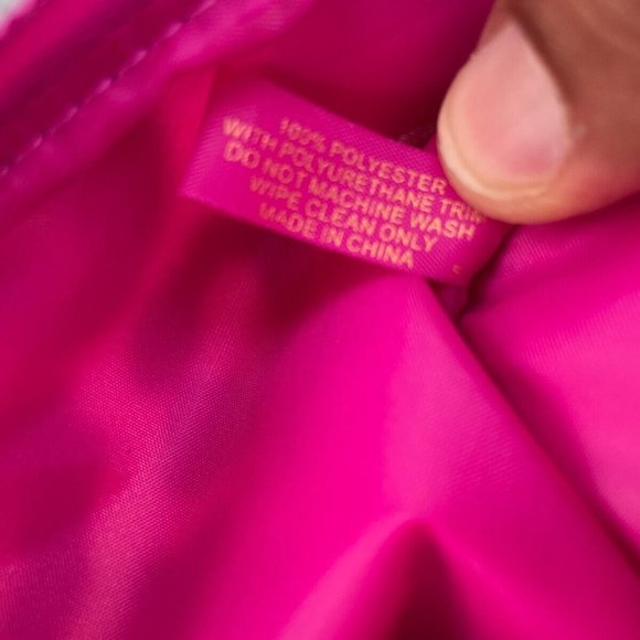 ESTEE Lauder Make Up Pouch Bag Dragonfly Multi Color Print Purse Cosmetic Bag - Picture 9 of 9